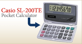 Casio Sl 200TE