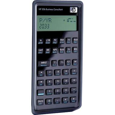 20B Business Consultant Financial Calculator