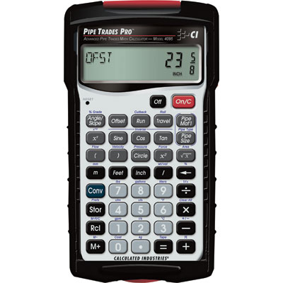 Calculated Industries Pipe Trades Pro Calculator, Model# 4095