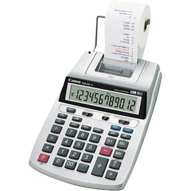 Canon 12 Digit AC & DC Printing Calculator