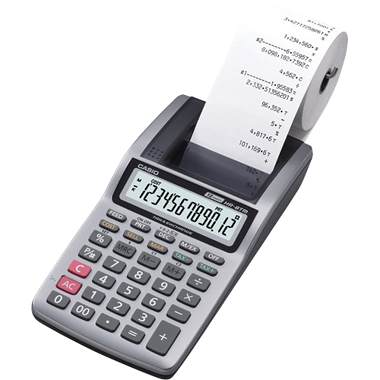 Casio HR-8TM Handheld Portable Printing Calculator