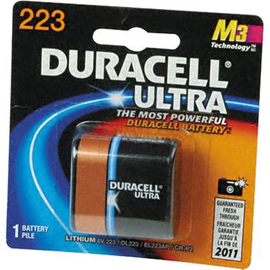 Duracell DL223ABPK Ultra High Power Lithium Battery