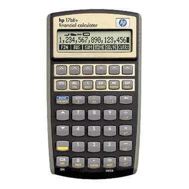 HP -17BII+ Programmable Financial Calculator