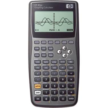 HP 40gs Graphing Calculator for Math - Science - Engineering