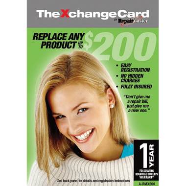 Repair Master ARMX200N XchangeCard 1-Year Warranty Replacement Service Plan