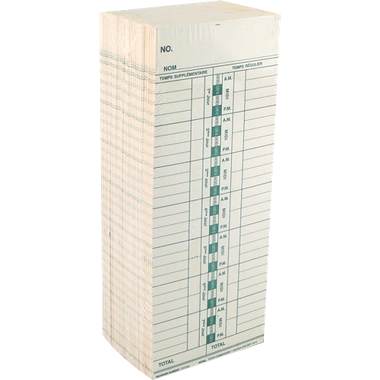 Royal 13702 Time Cards for TC100 / TC200 Time Clocks