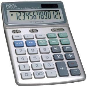 ROYAL 29308P XE100 Solar Calculator