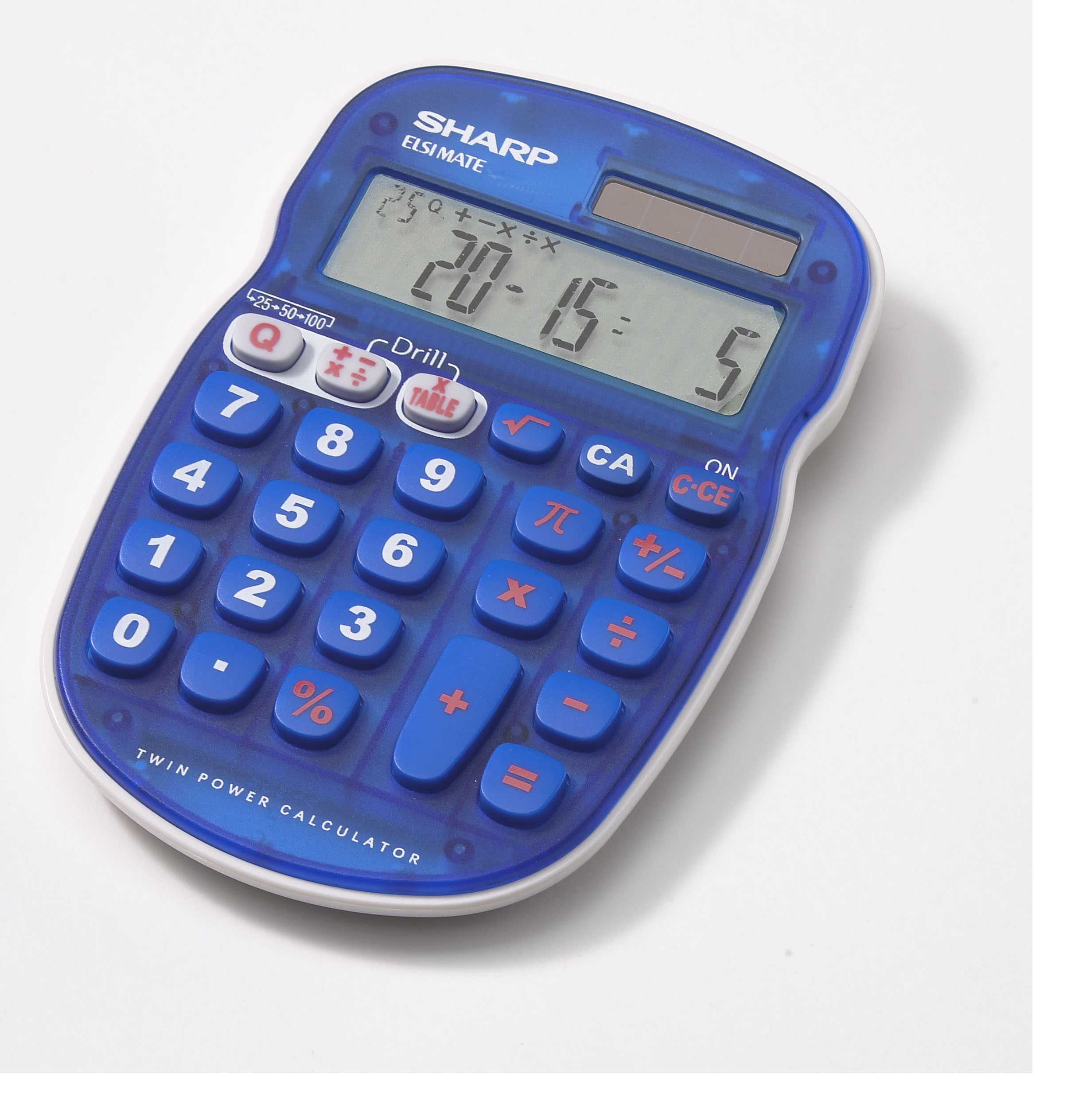 SHARP ELS25BBL KIDS QUIZ CALCULATOR