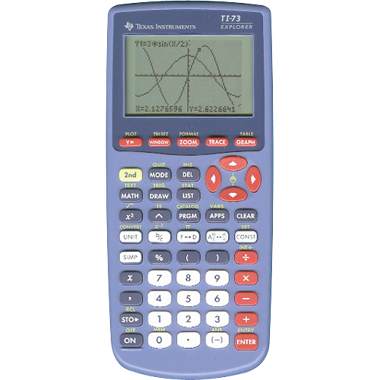 Texas Instruments TI-73 Explorer Graphing ViewScreen Calculator